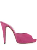 Paris Texas 130mm Monica sandals - Pink