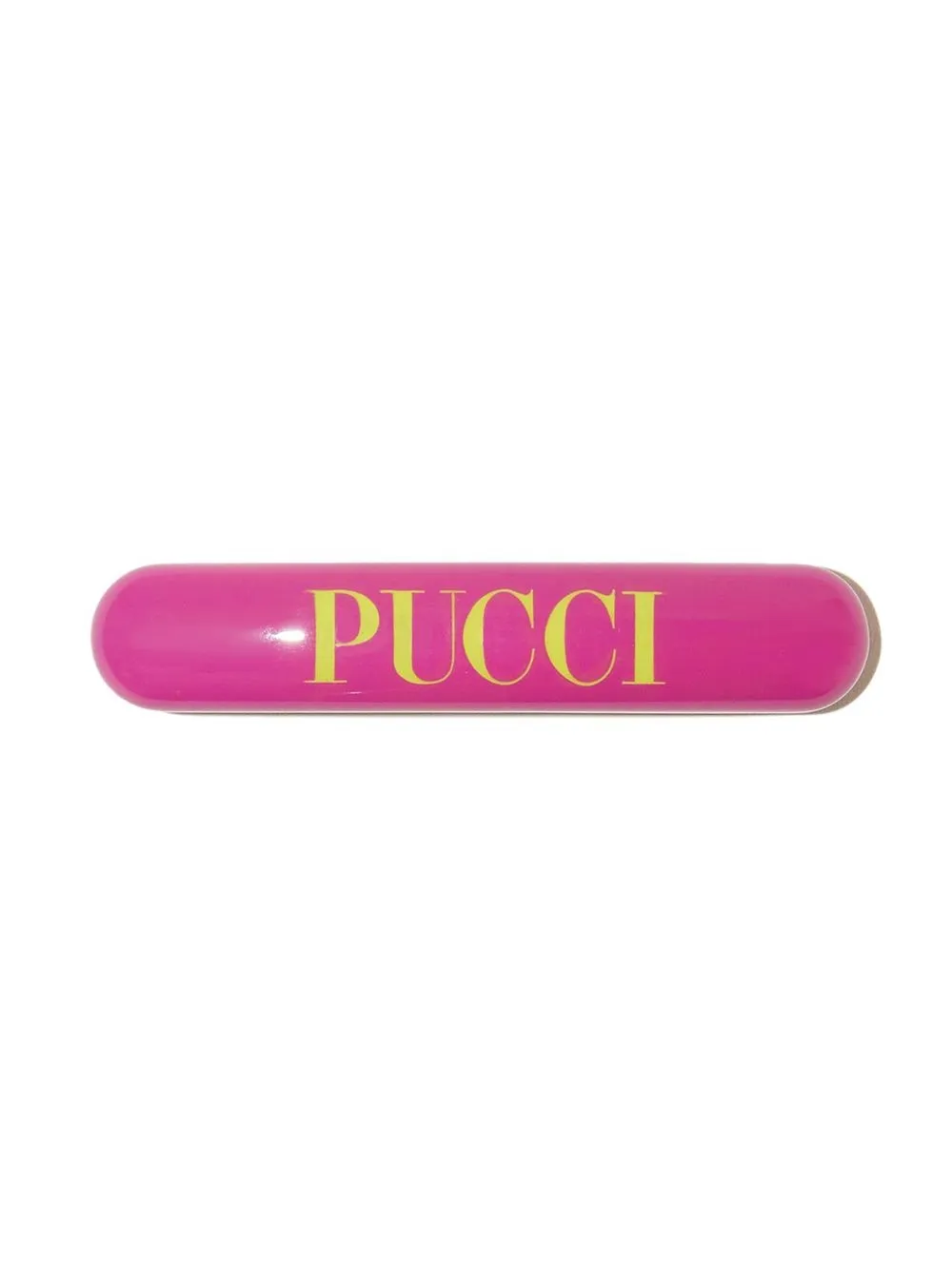 

PUCCI broche para el cabello con logo estampado - Rosado