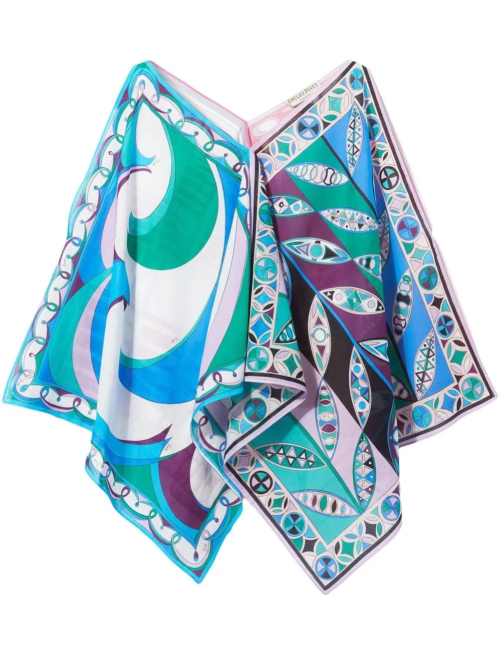 

PUCCI blusa Girandole - Azul