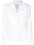 Rokh cut out tailored blazer - White