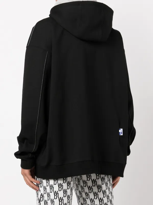 Ader Error ドローストリング パーカー - Farfetch 訳あり商品 (最終値下げ)Ader error ドッキングパーカー パーカー