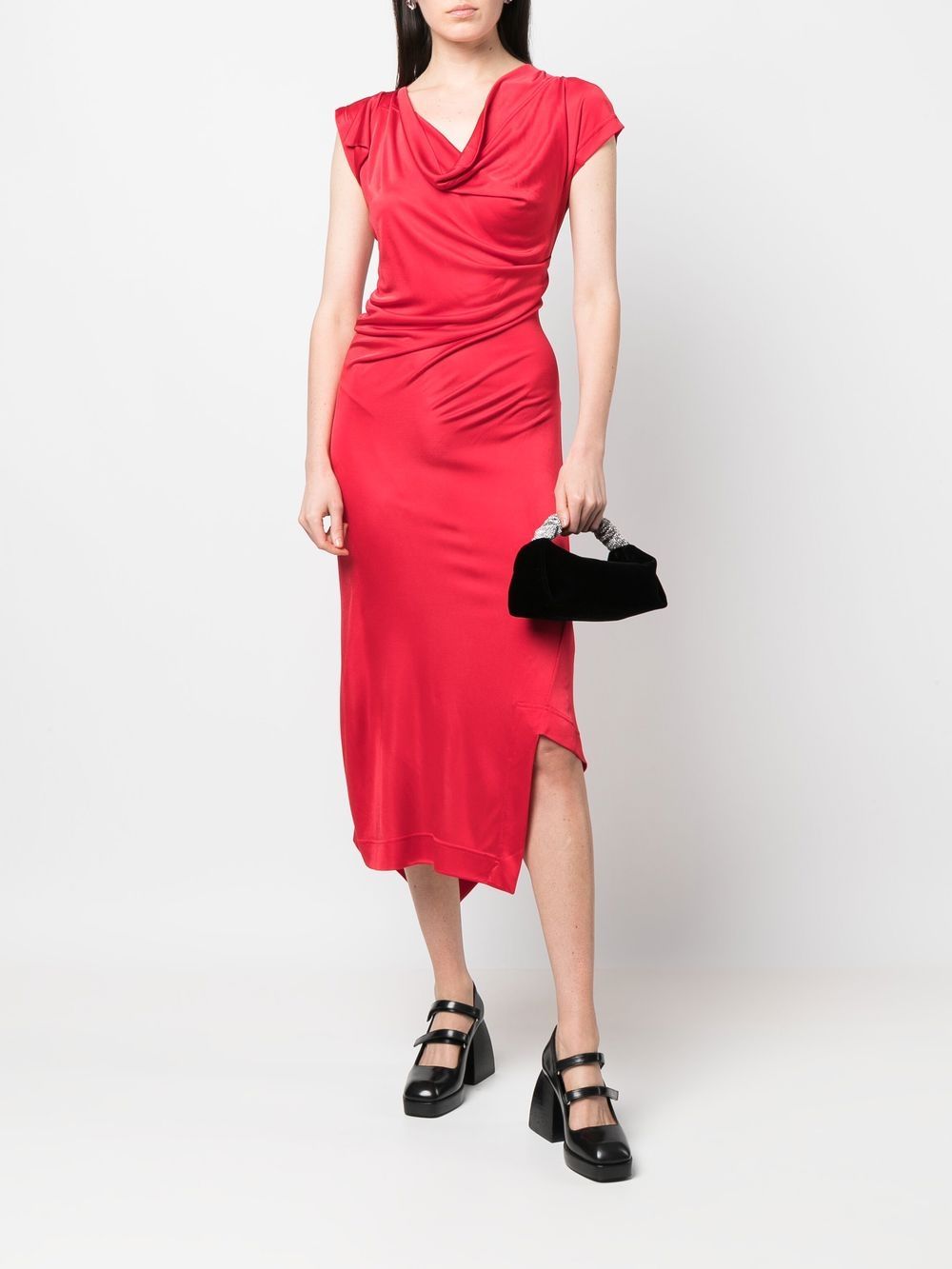 Vivienne Westwood Asymmetric Midi Dress - Farfetch