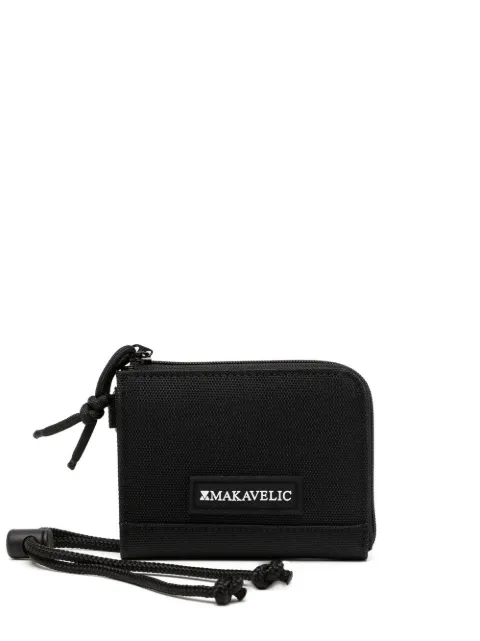 Makavelic cartera con cierre y logo