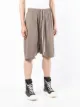 Rick Owens DRKSHDW drawstring drop-crotch shorts
