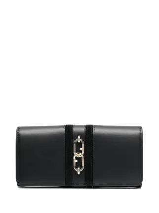 Furla logo-plaque Leather Wallet | Black | FARFETCH
