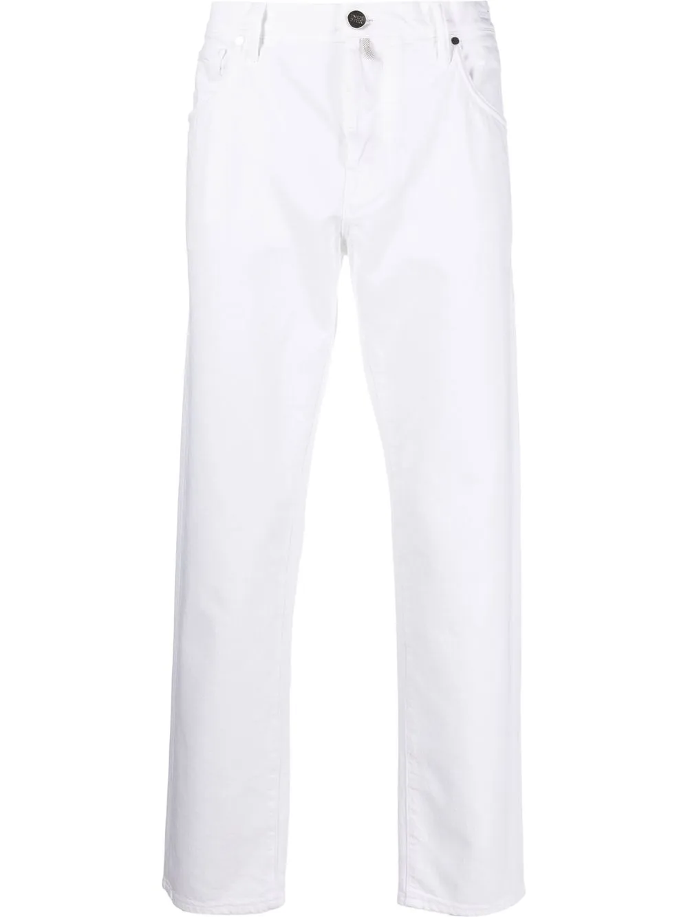 

Incotex pantalones slim - Blanco