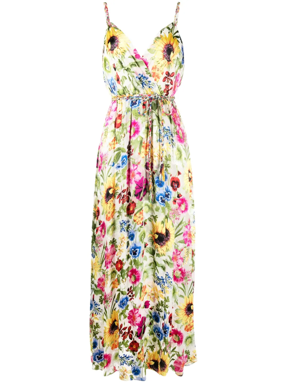 Alice + Olivia Samantha Wrap Maxi Dress - Farfetch