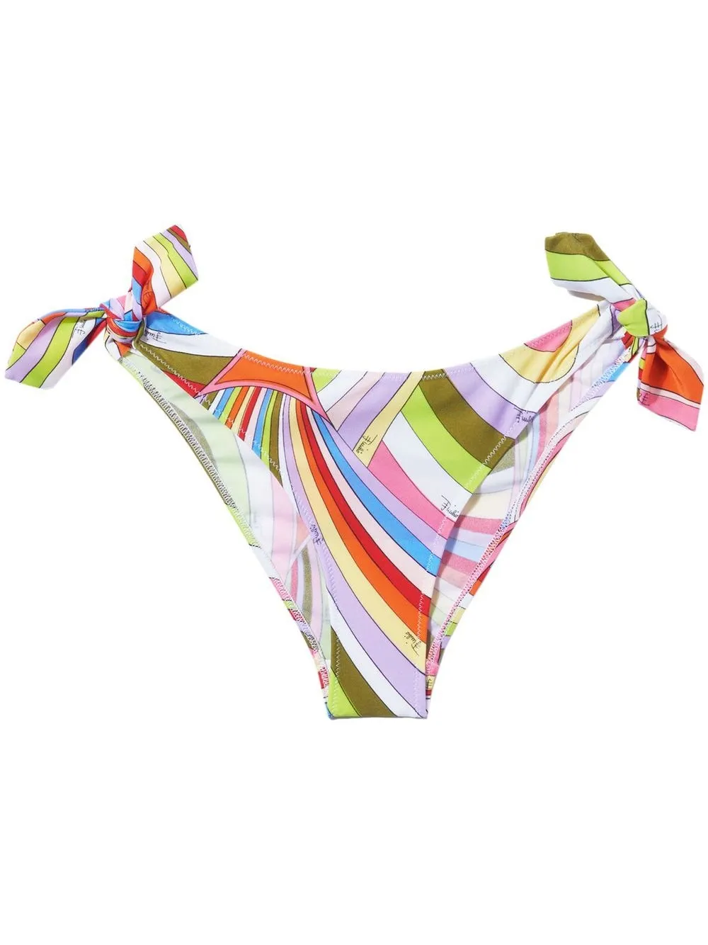 

PUCCI Iride-print bikini briefs - White