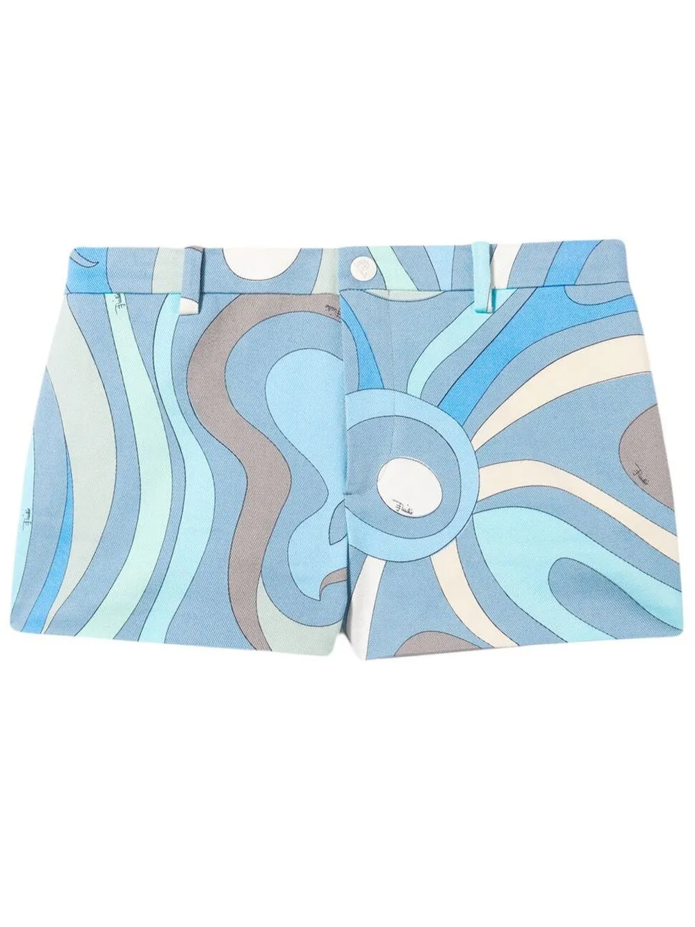 

PUCCI shorts con estampado Marmo - Azul