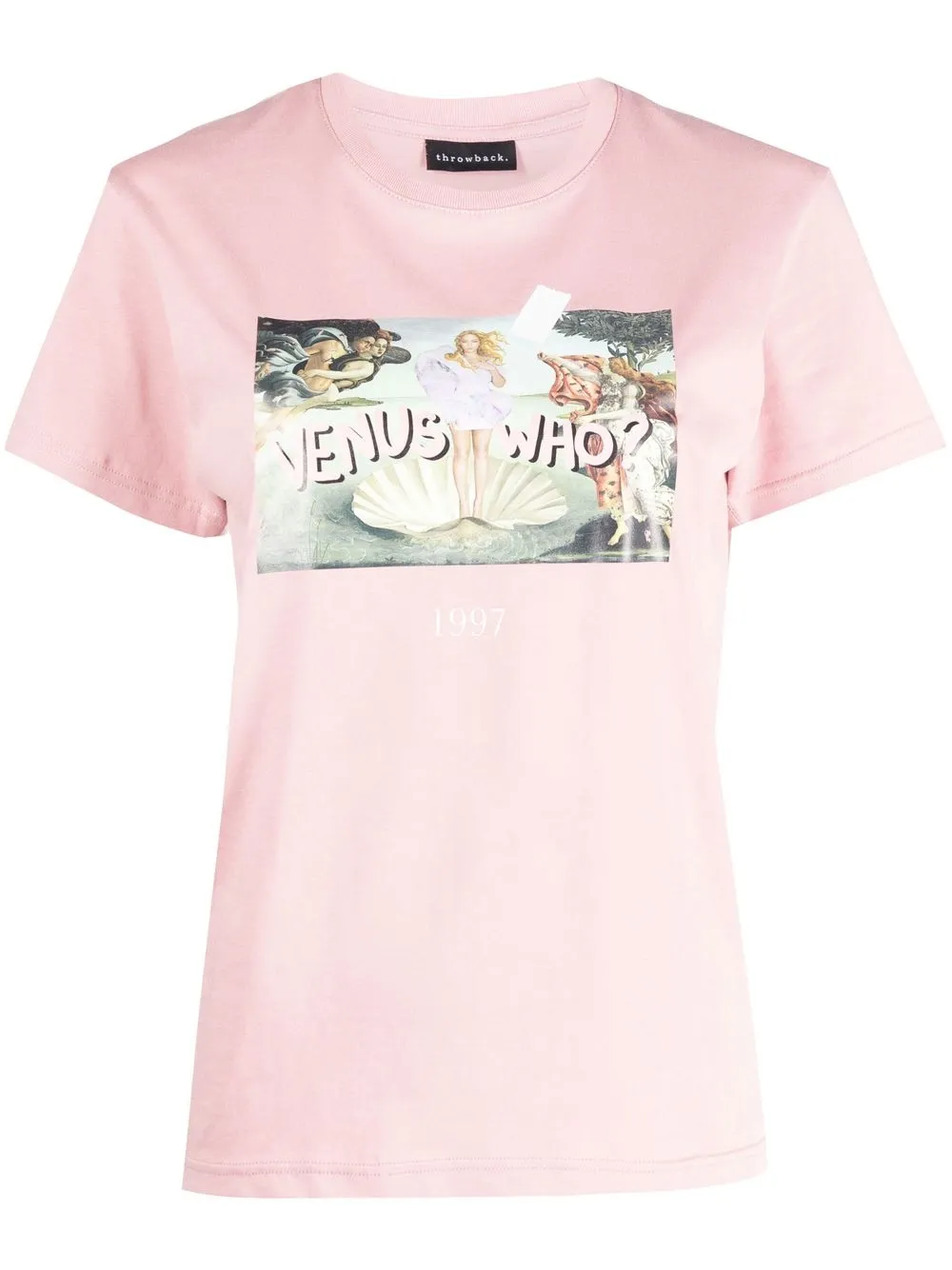 

Throwback. Venus graphic print T-shirt - Pink