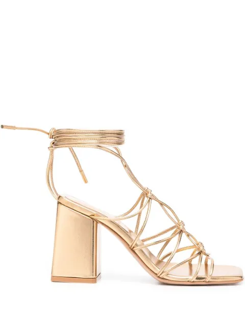 Gianvito Rossi Minas 85mm leather sandals