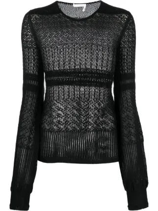 Chloé Crochet Knit Jumper - Farfetch