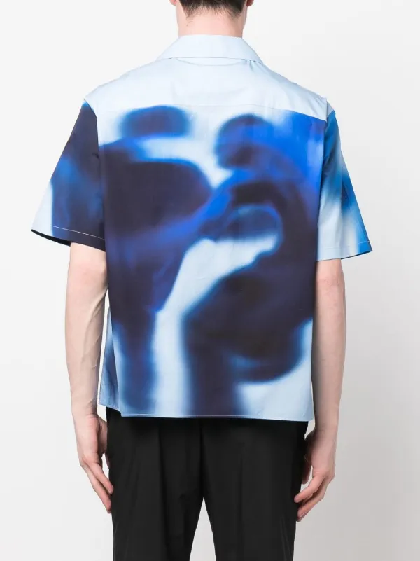 Neil Barrett Patterned short-sleeved 