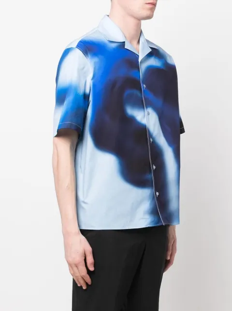 Neil Barrett Patterned short-sleeved 