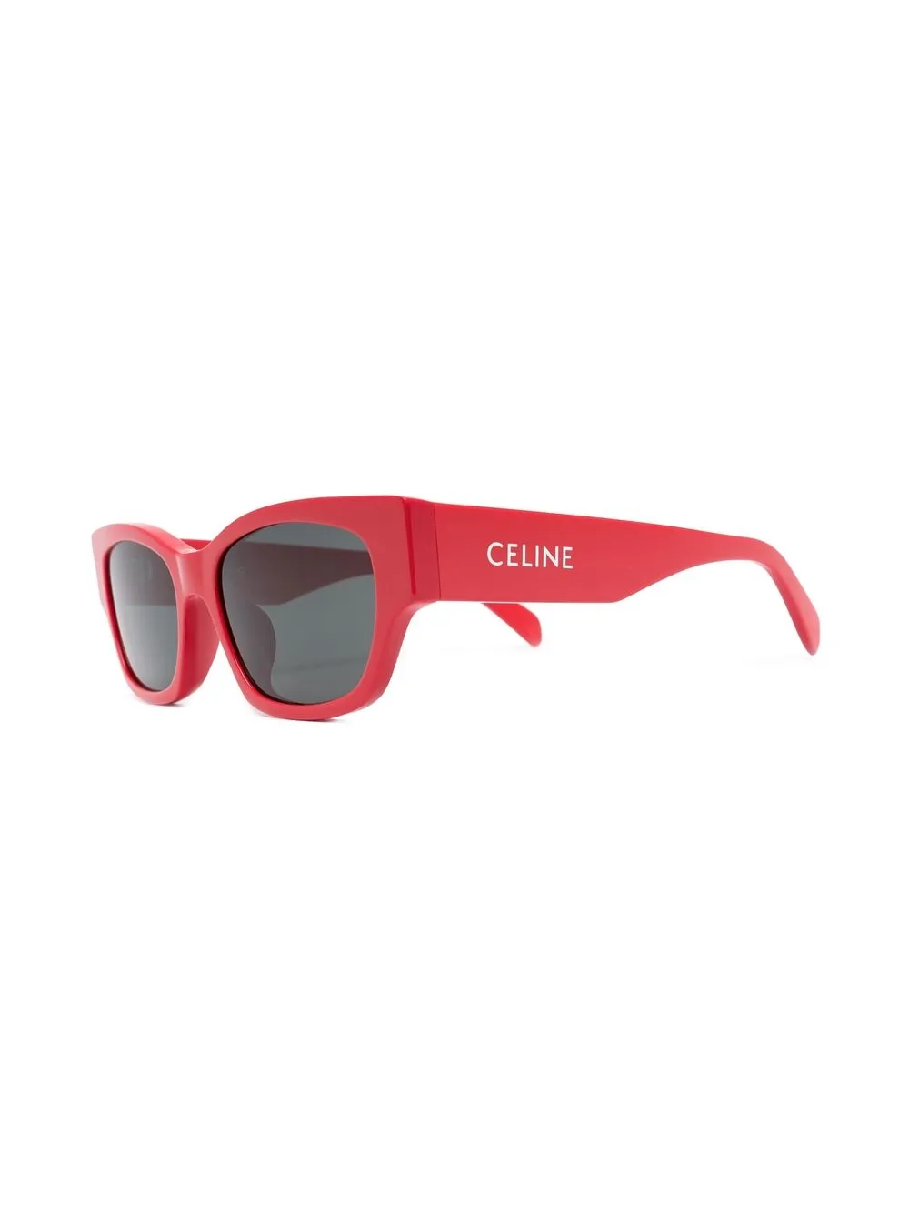 Celine Eyewear Zonnebril met vierkant montuur - Rood