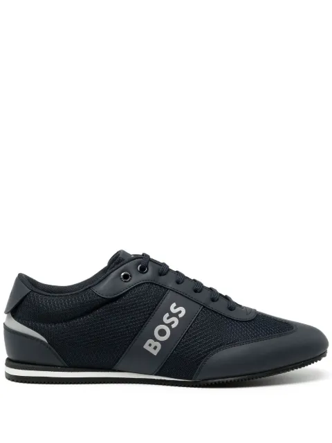 BOSS Tênis com listras de logo