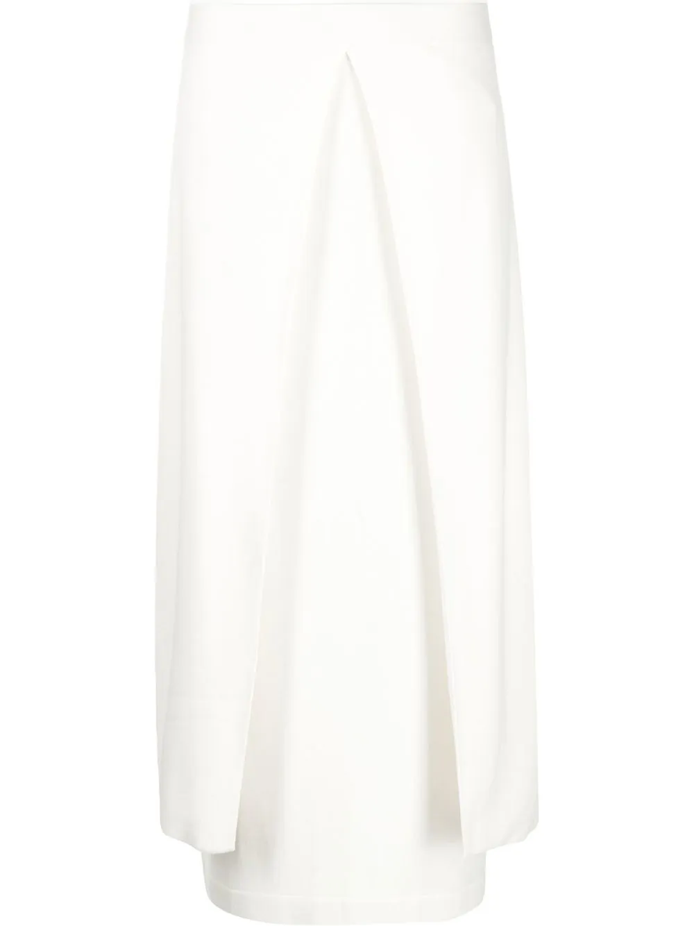 Jil Sander Layered Knitted midi-skirt - Farfetch