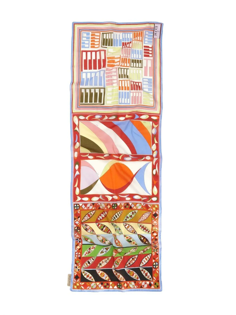 

PUCCI pareo con estampado gráfico - Azul