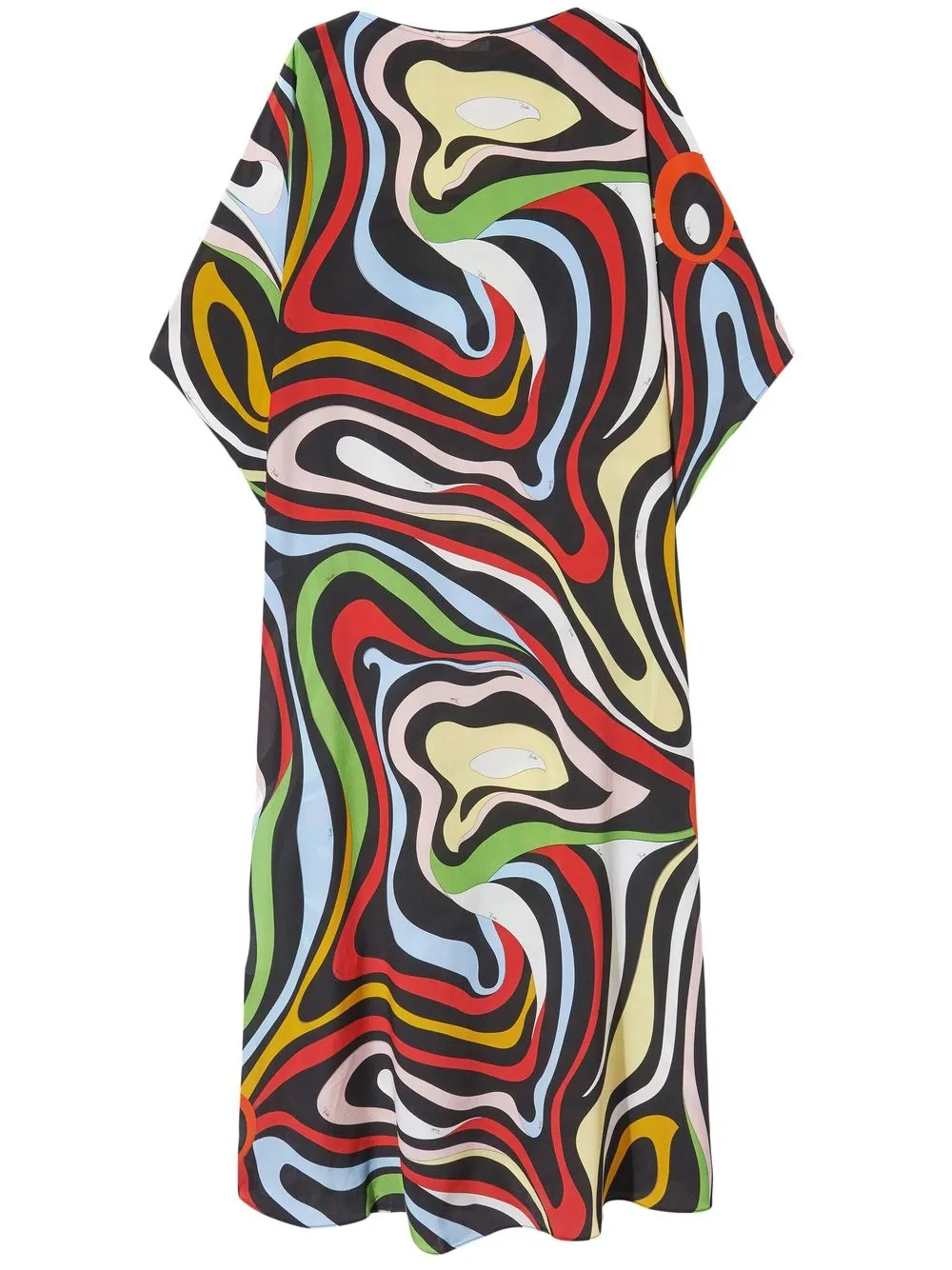 

PUCCI vestido camisero con estampado gráfico - Negro