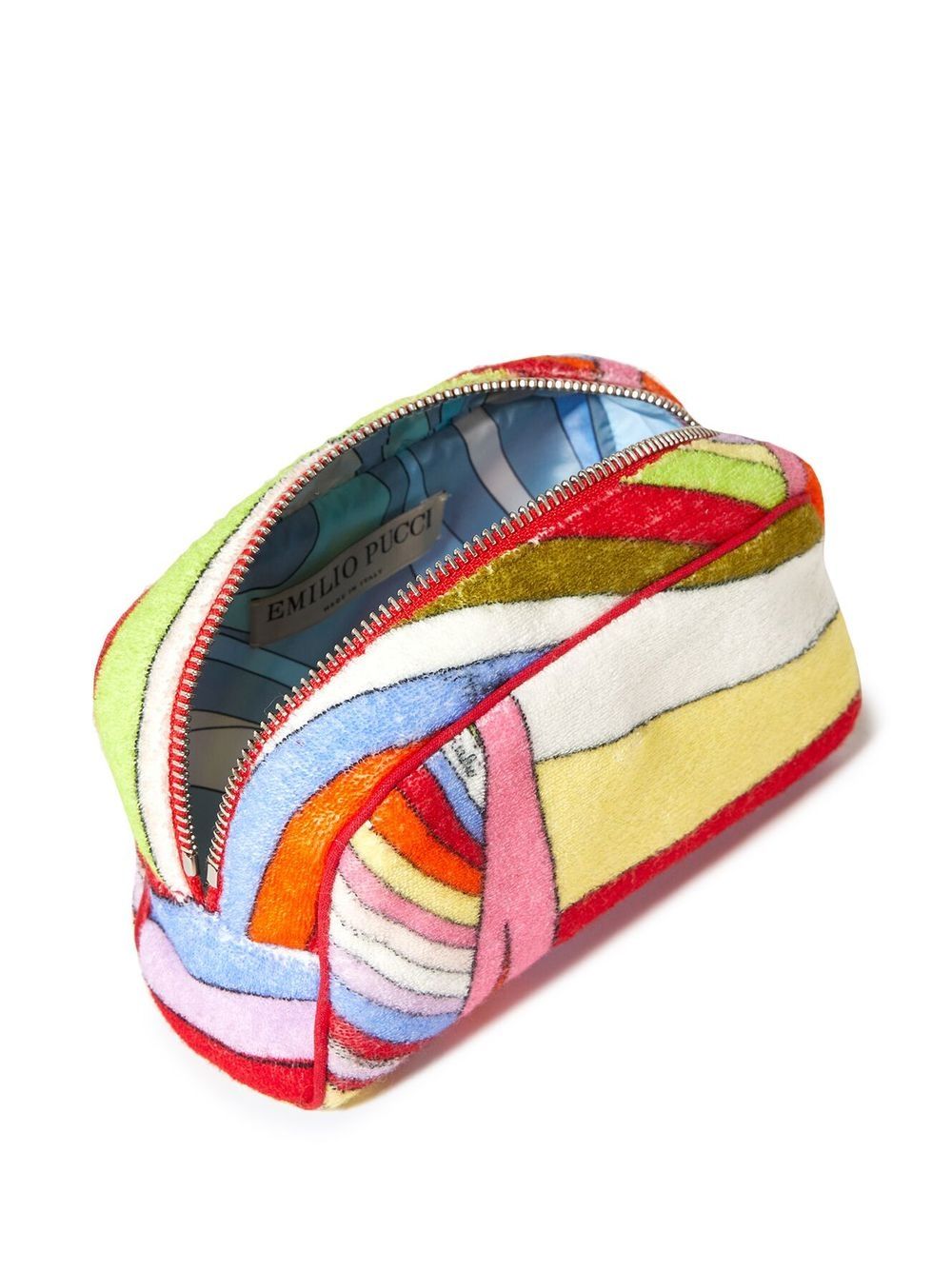 abstract-print makeup bag, PUCCI