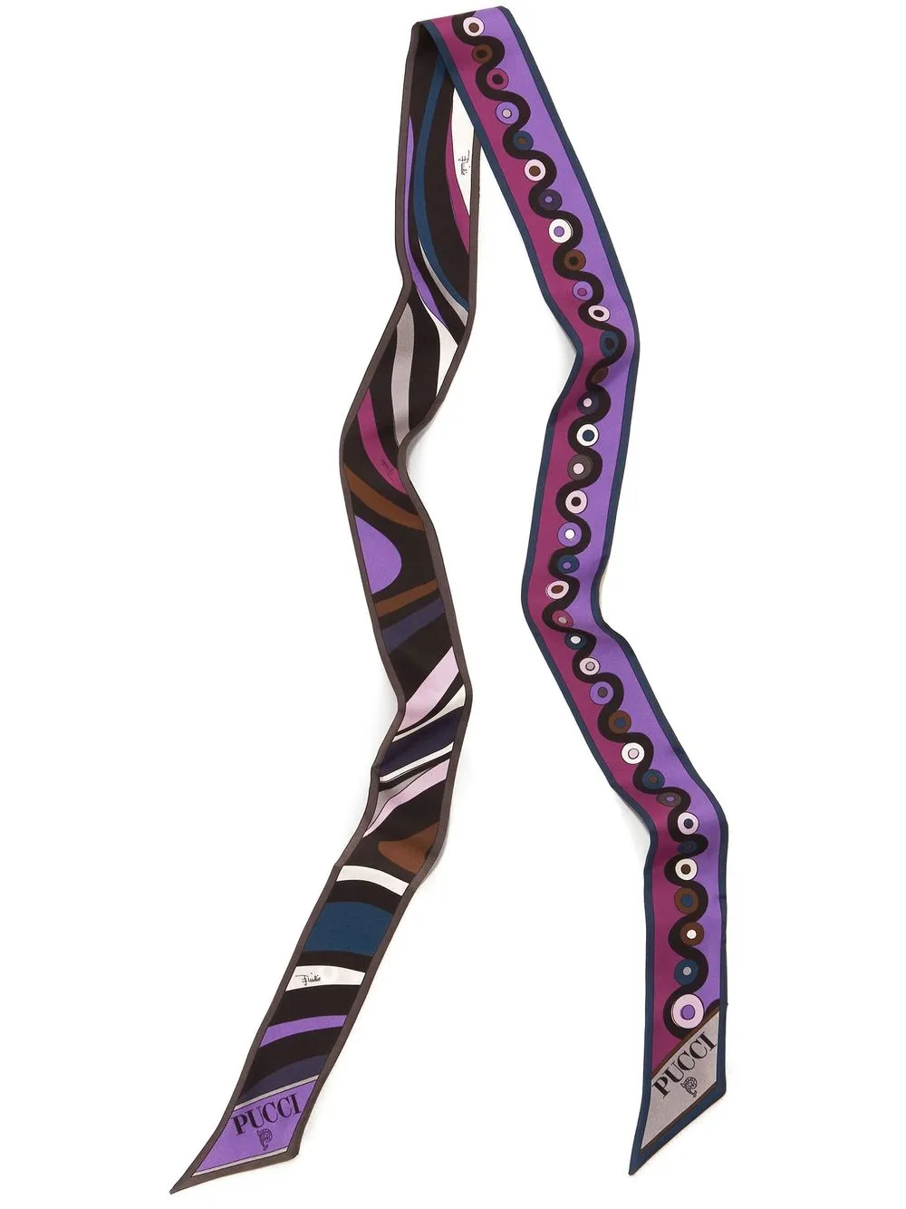 

PUCCI mascada con estampado abstracto - Morado