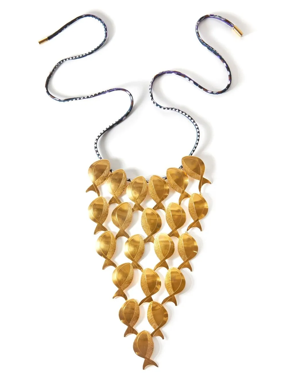 

PUCCI tie-fastening fish-motif necklace - Gold