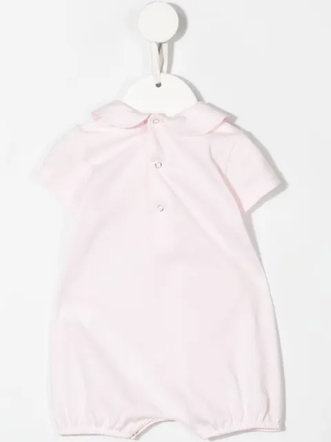La Perla Kids 플로랄 아플리케 베이비그로우 세트