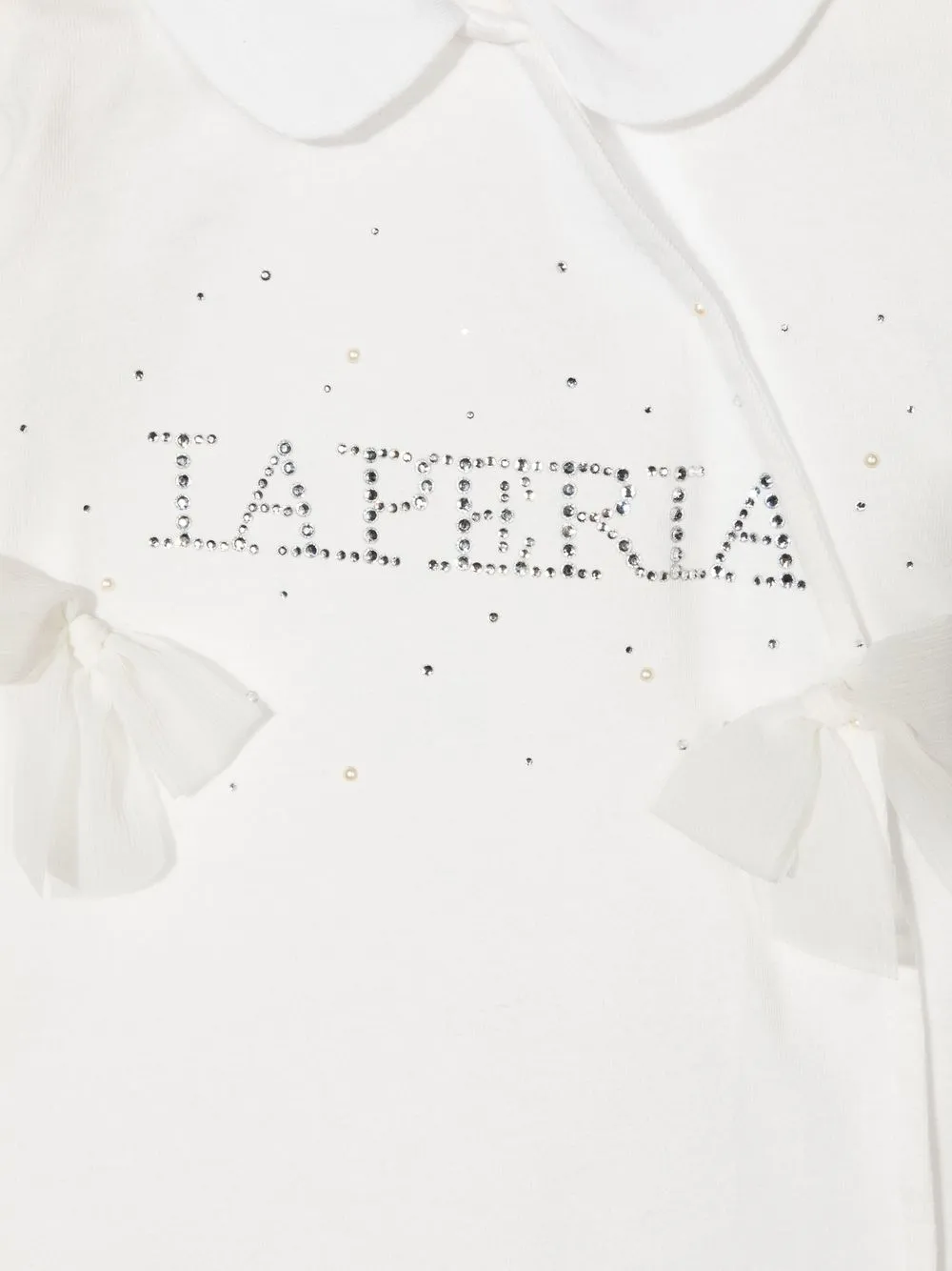 La Perla Kids 로고 장식 아기옷 세트