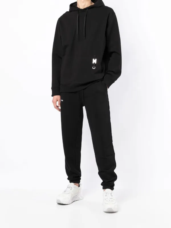 パンツ Logo-Print Track Pants Helmut Lang logo-print Track Pants | Black | FARFETCH