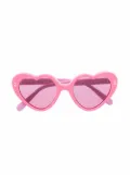 Stella McCartney Kids tinted heart-shape sunglasses - Pink