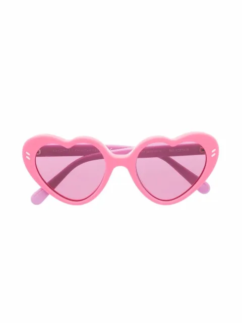 Stella McCartney Kids Óculos de sol com formato de coração