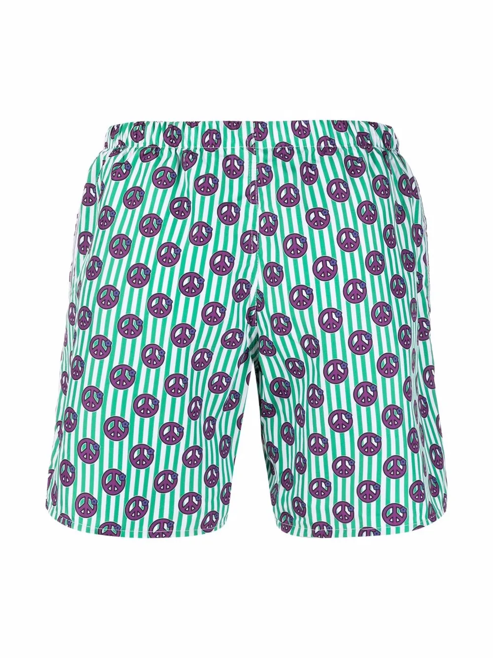yes i am Peace and Love swim shorts | Swim & Board Shorts | Image 2