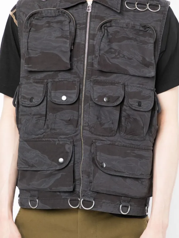 SALE定番】 MAHARISHI - MAHARISHI Utility Vest Black マハリシ