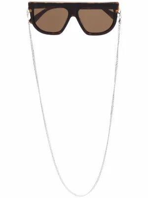 Stella mccartney hot sale chain sunglasses