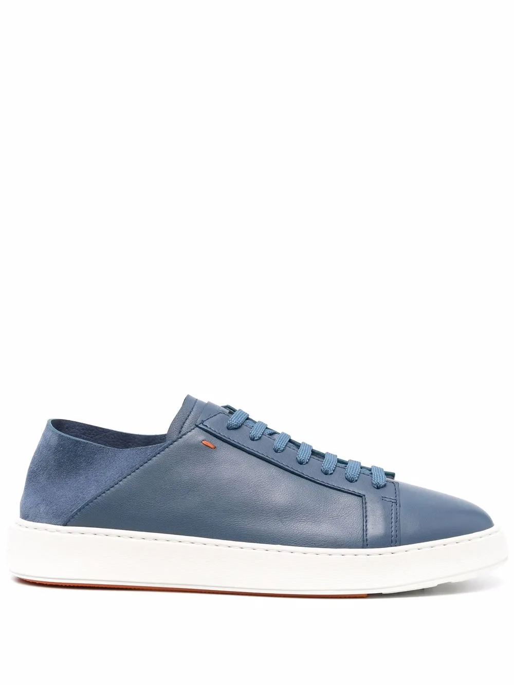 Santoni Leather low-top Sneakers - Farfetch