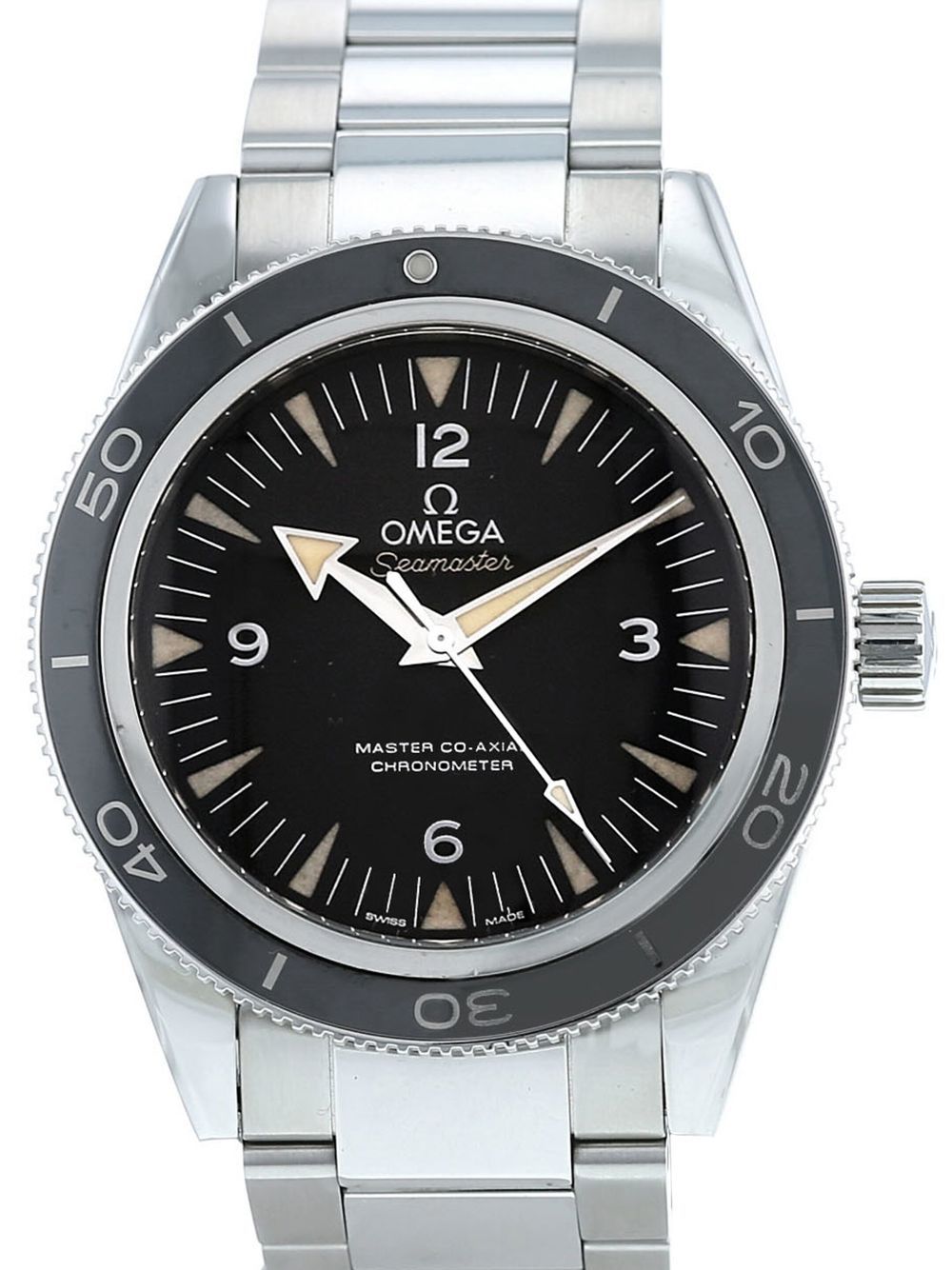 OMEGA 2017 pre-owned Seamaster horloge - Zwart