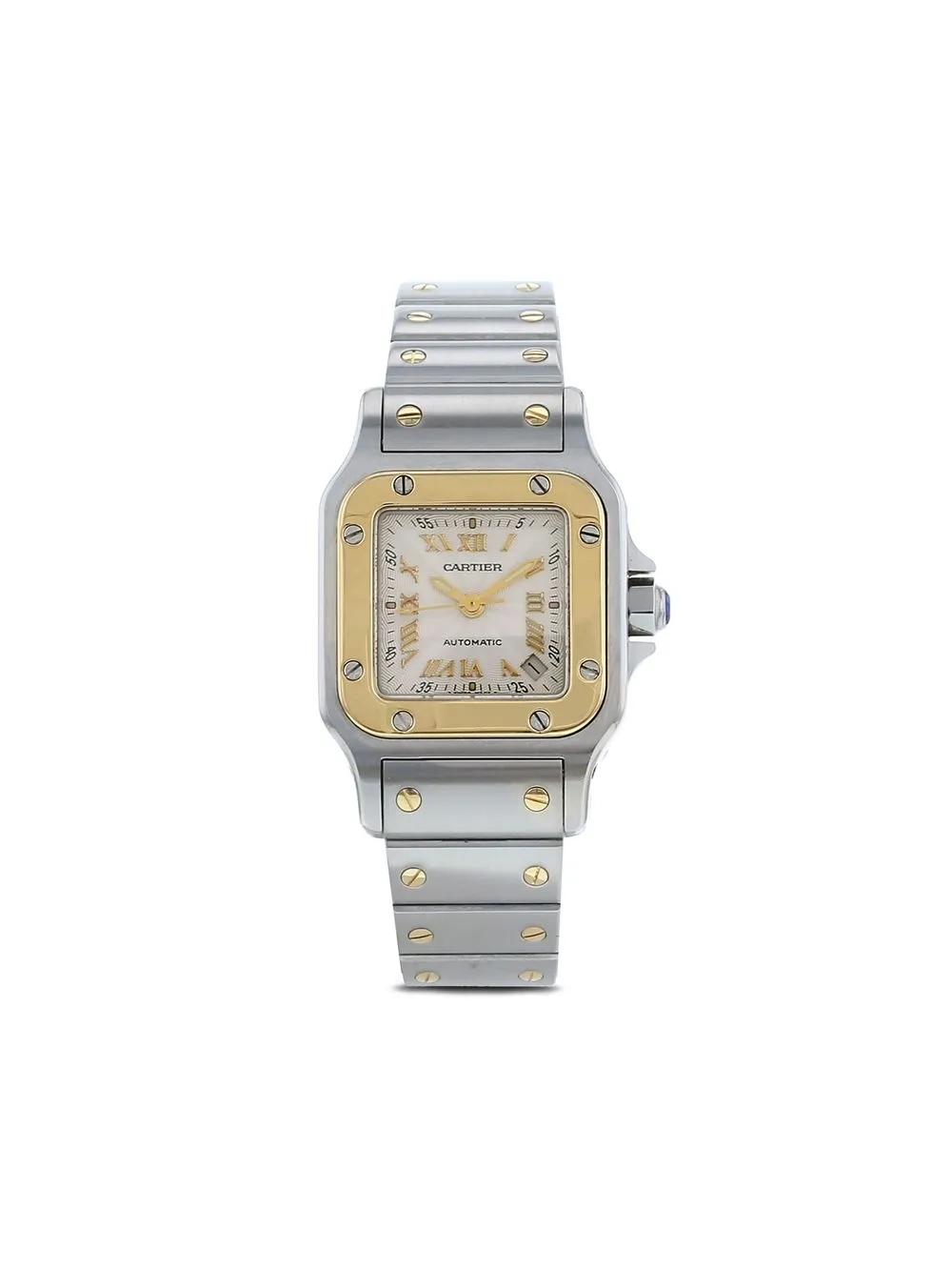 

Cartier 2000 pre-owned Santos Galbée 35mm - Silver