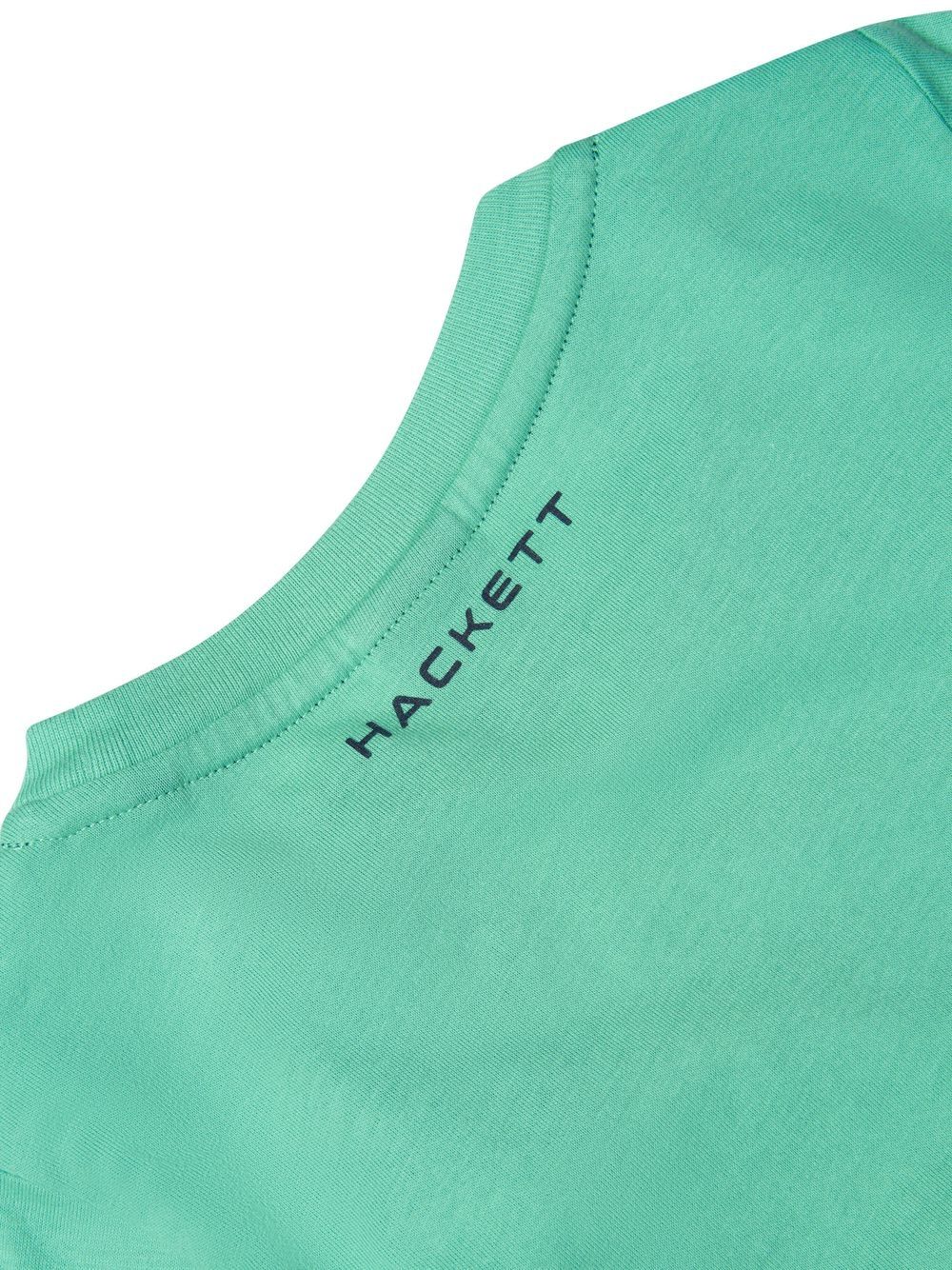 Shop Hackett X Aston Martin Logo T-shirt In Green