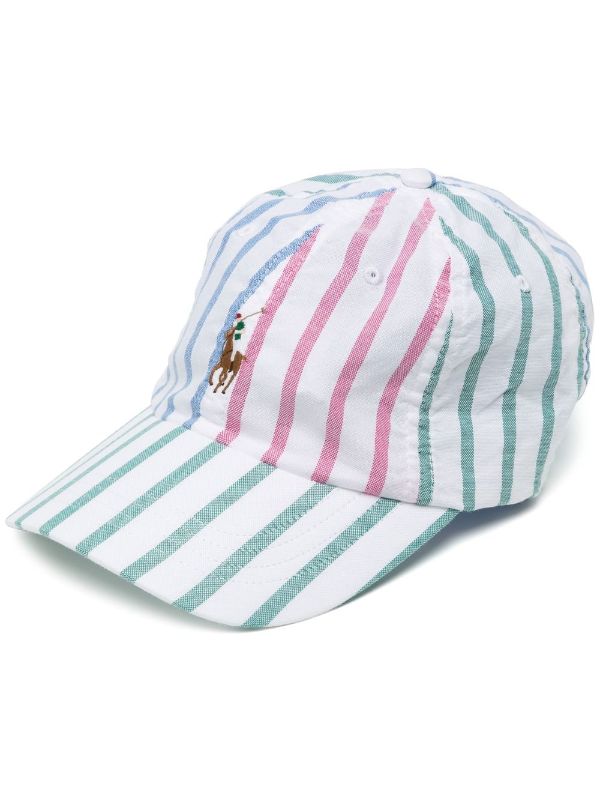 ralph lauren striped cap