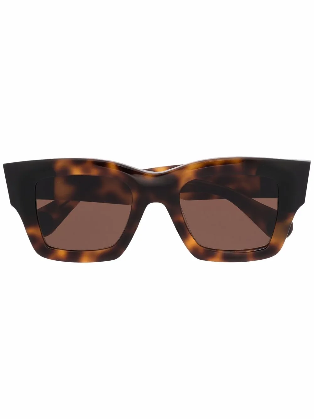 

Jacquemus lentes de sol Baci con armazón cuadrada - Marrón