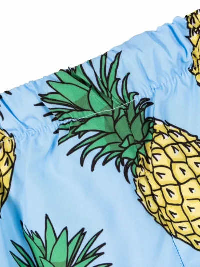 pineapple-print swim shorts 