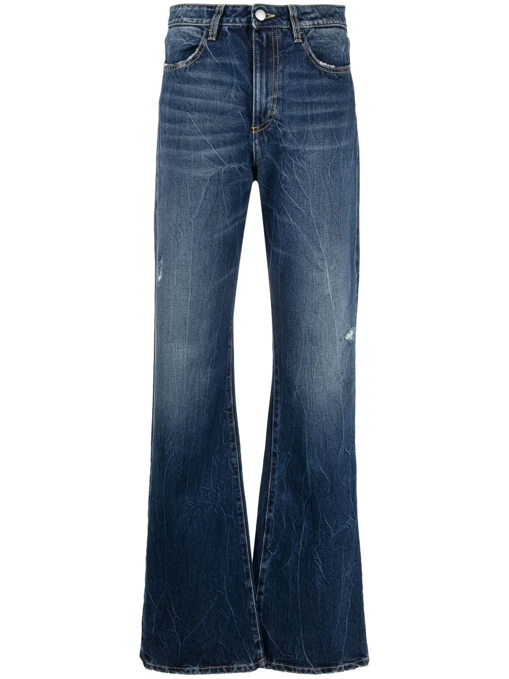 

ICON DENIM high-waisted bootcut jeans - Blue