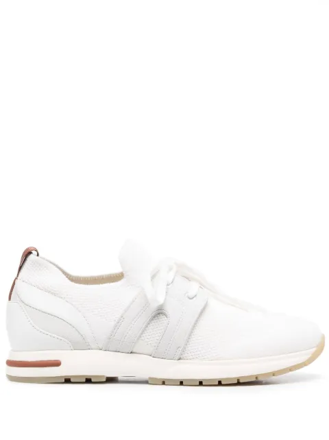 Loro Piana tenis bajos con agujetas 