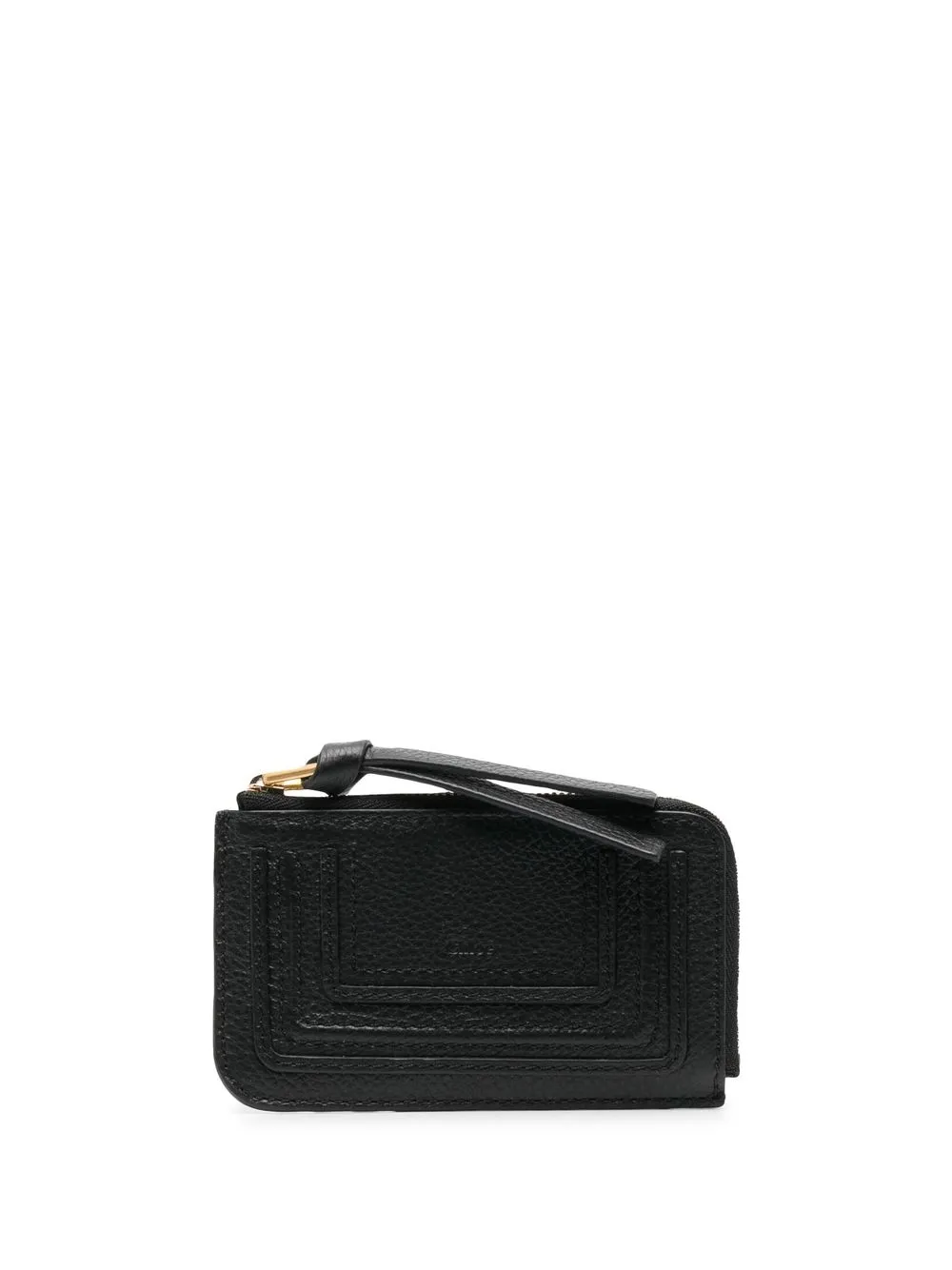 

Chloé Marcie leather cardholder wallet - Black