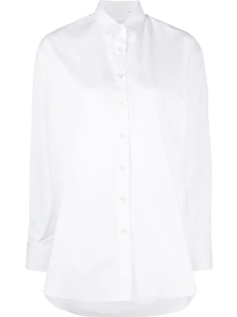Finamore 1925 Napoli long-sleeved cotton shirt