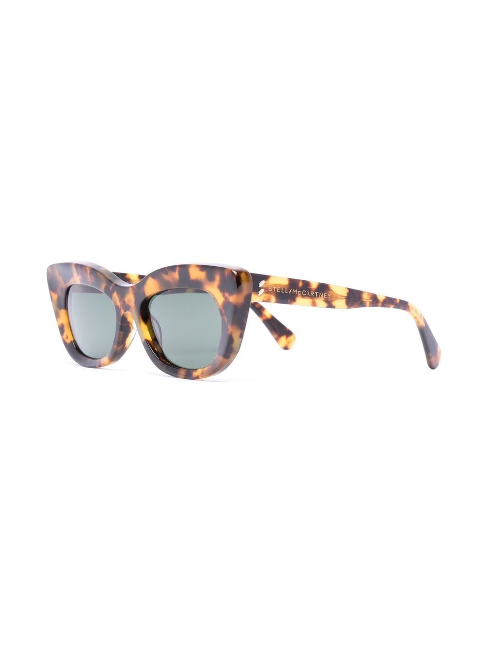 Stella McCartney Eyewear Zonnebril met cat-eye montuur - Bruin