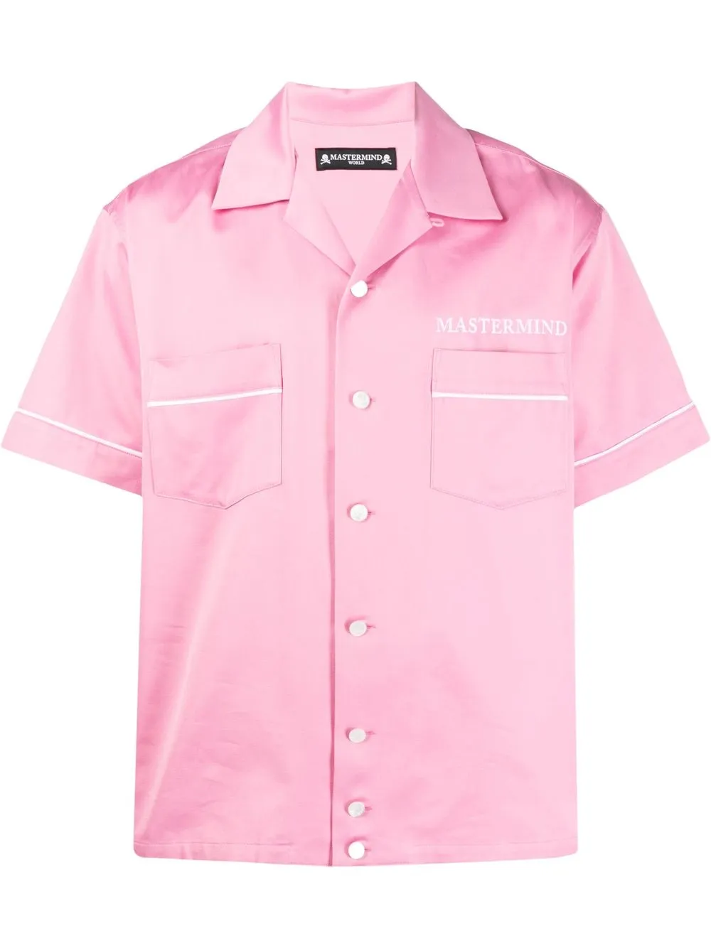 chemise à imprimé tête de mort