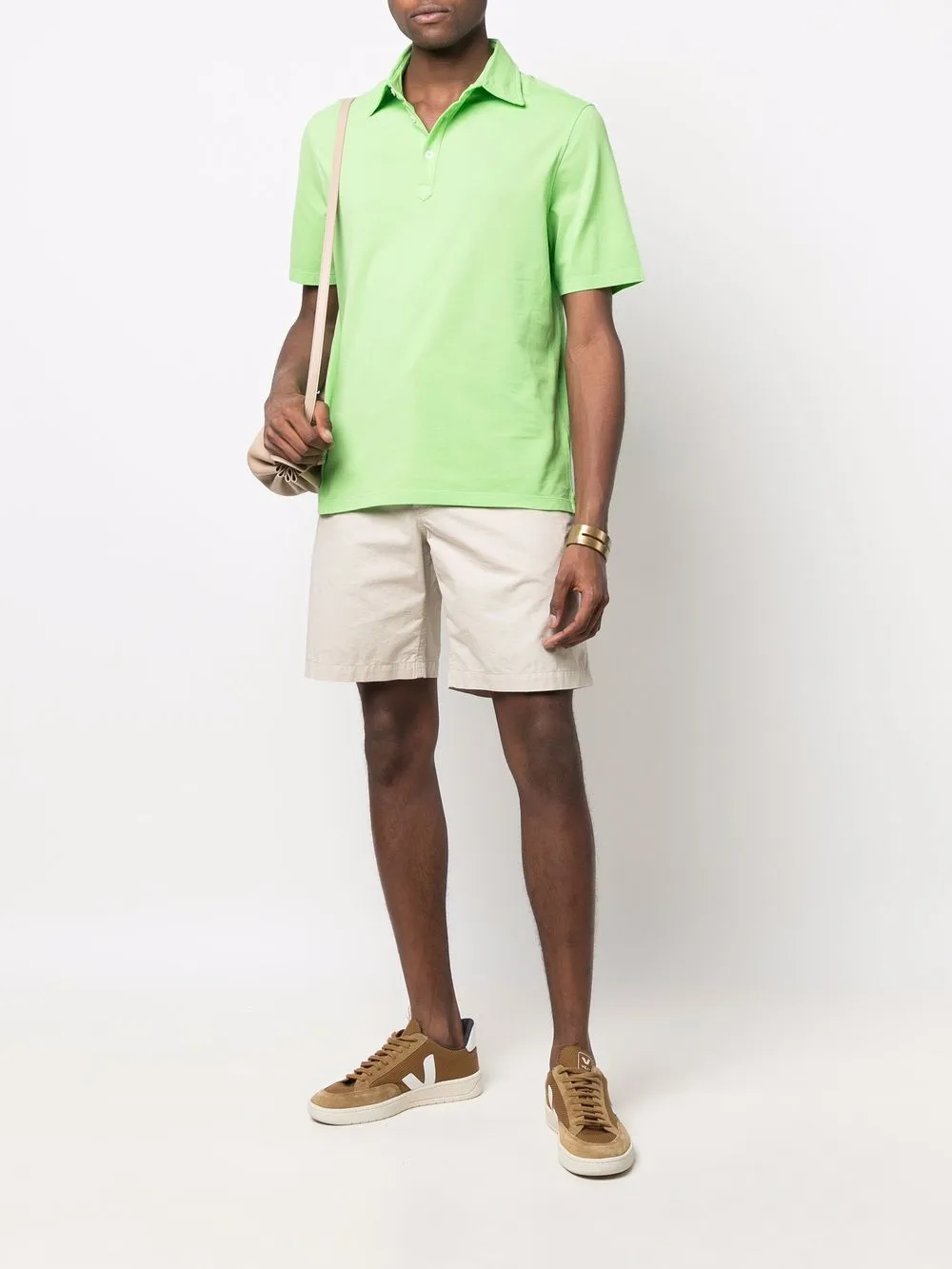 Malo Katoenen poloshirt - Groen