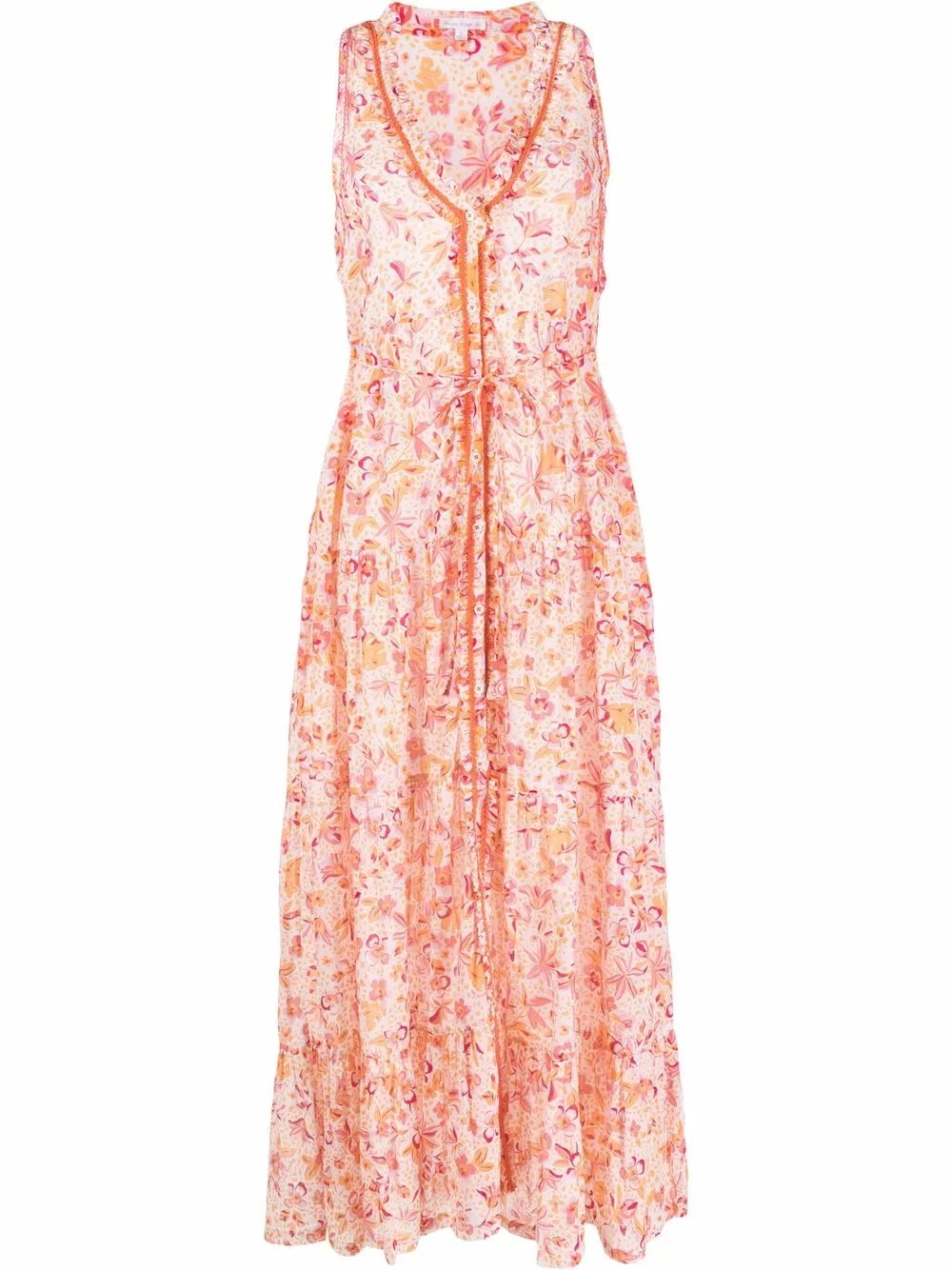 robe longue Nana à design sans manches