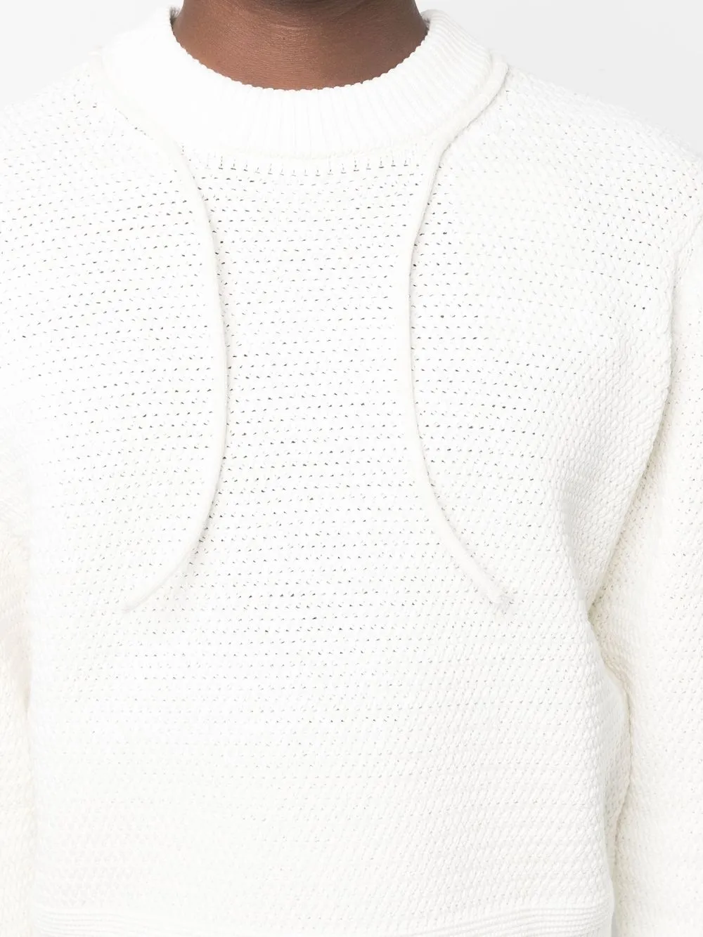 Craig Green Knitted Drawstring Jumper Farfetch